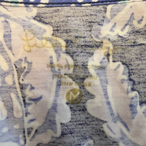 15- Lilly Pulitzer Marlowe Boat Neck T-Shirt Dress - Picture 4 of 4